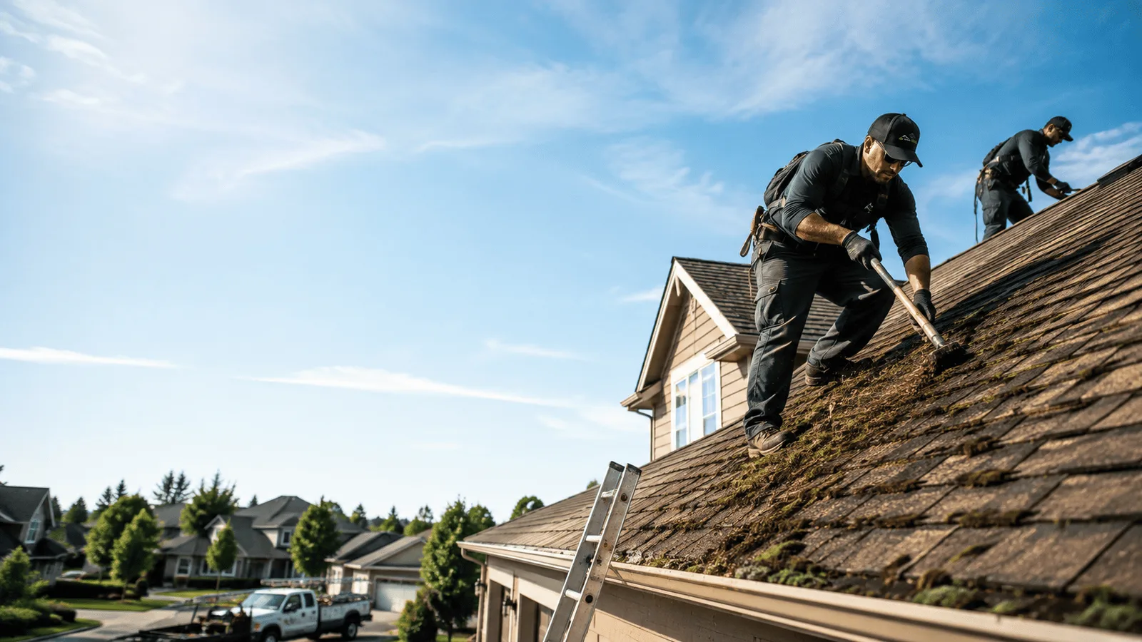 Roof Moss Removal in Pembroke, NH near me